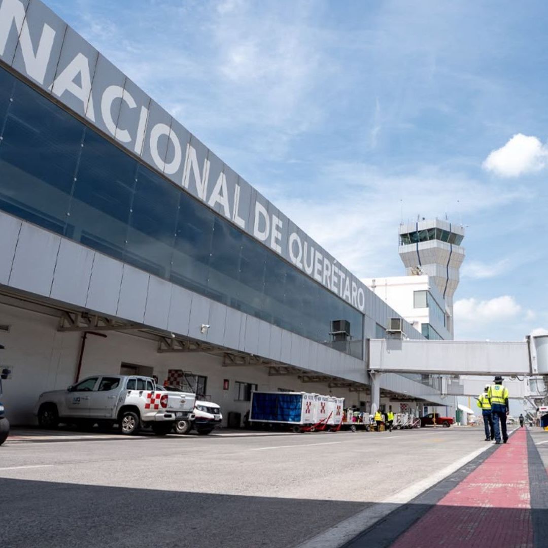 Cierran Pista del Aeropuerto Internacional de Querétaro por Mal Clima